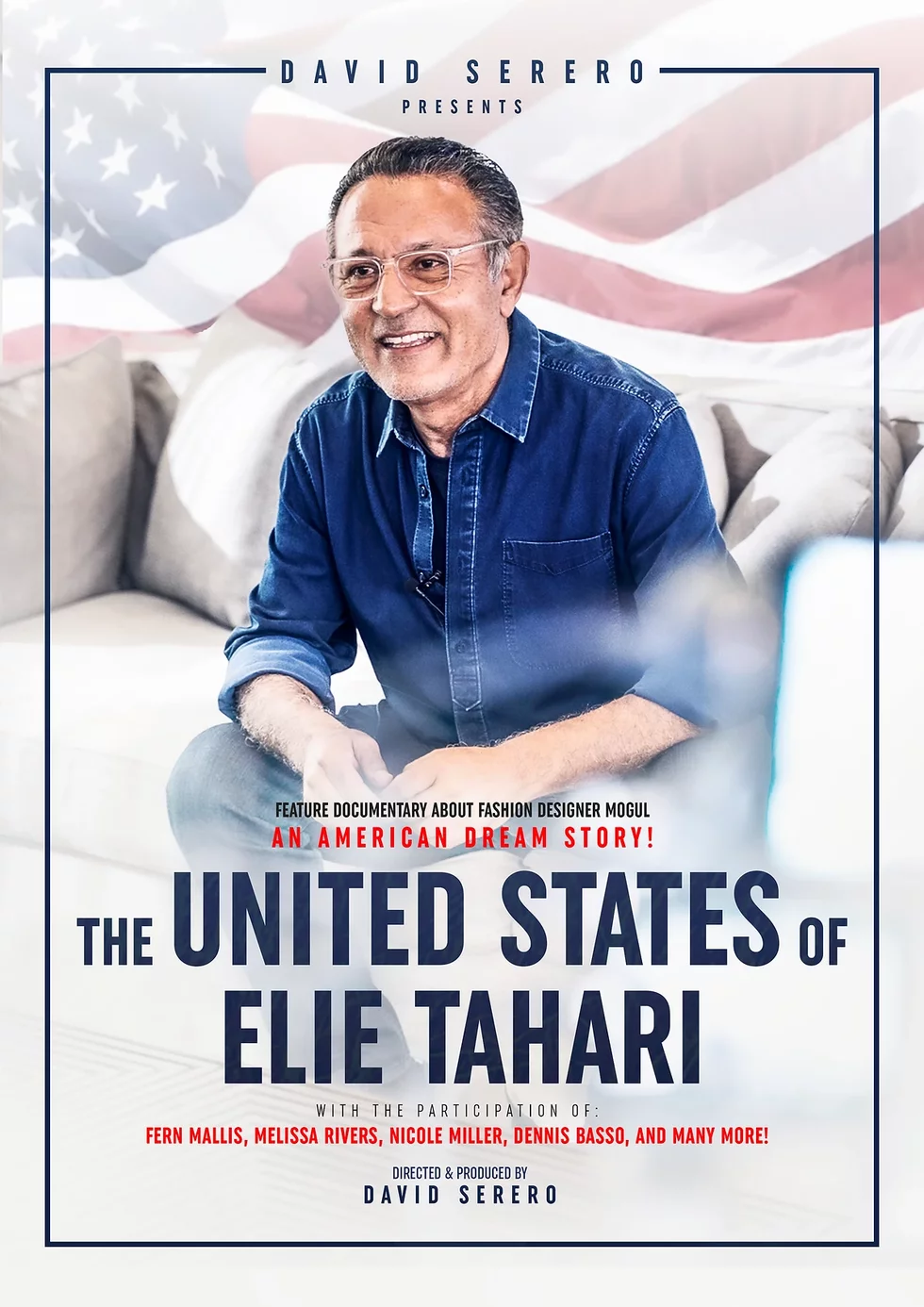 The United States of Fashion Designer Elie Tahari - POSTER HD.webp