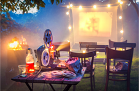 Outdoor Film Festival Projector
