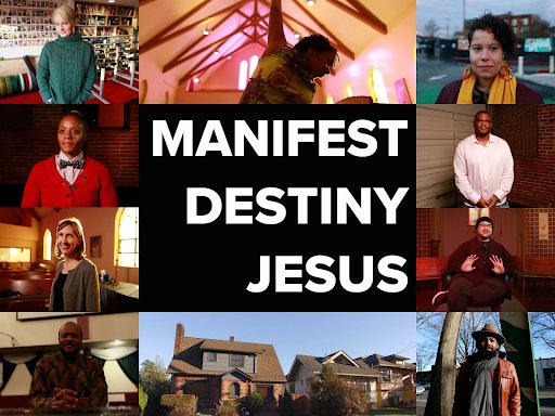 Manifest Destiny Jesus Poster
