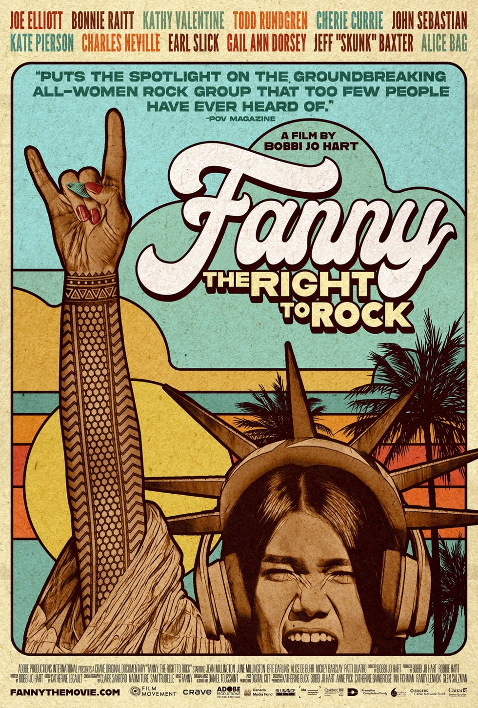 Fanny: The Right To Rock Poster