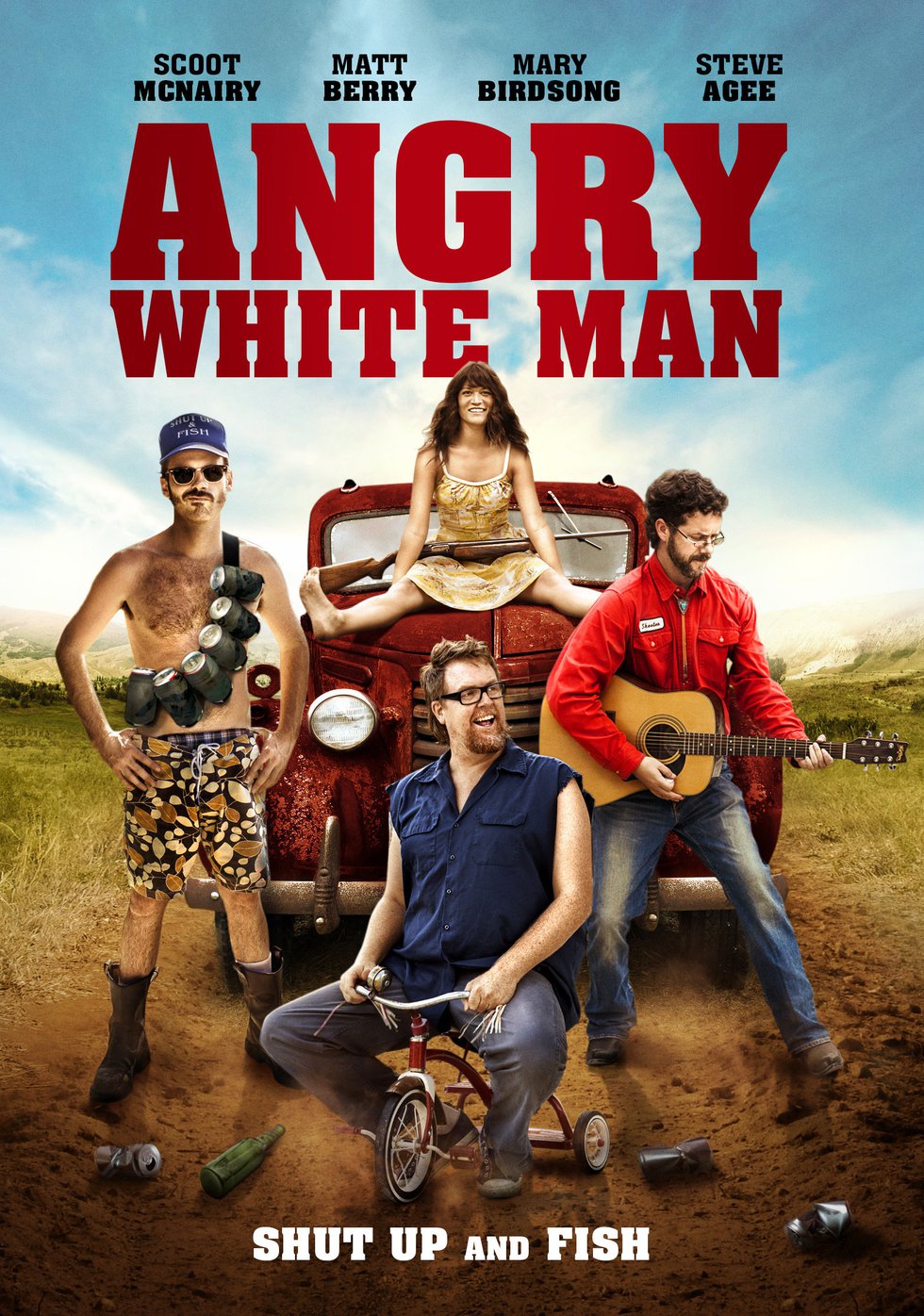 Angry White Man poster