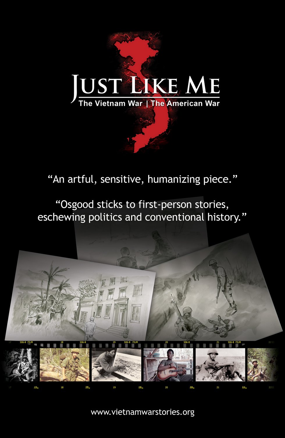 Just Like Me: The Vietnam War/The American War Poster