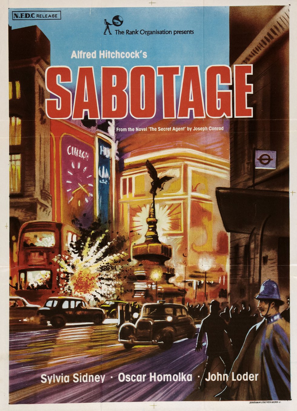 Sabotage Crime Thriller Film