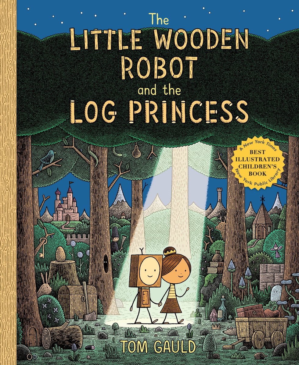 The Little Wooden Robot and the Log Princess Children's Film